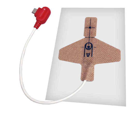 Disposable Oximeter Sensor for Adult/Pediatric (GA-DS0006) w/ package (For the GA1000 Lite Plus)