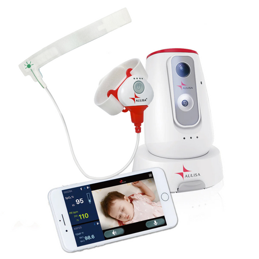 Guardian Angel® GA2001 Lite Plus - Remote Smart Monitoring System With Video for Infants