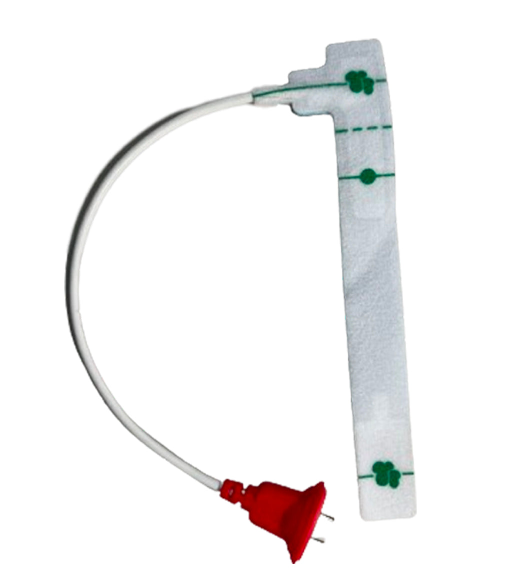 2nd Gen (24-Hour Battery) Guardian Angel GA1001 Lite Plus Digital Vital Sign Monitoring System - (GA-OM0018, Foam Strip Reusable Transmissive Oximeter Sensor) -Infant